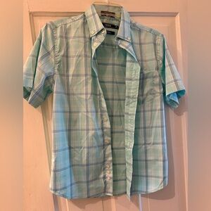 Boys lightweight shortsleeved button up